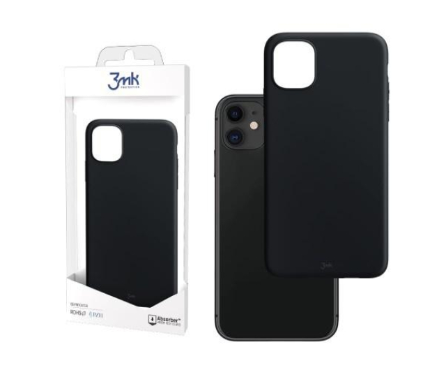 3mk Matt Case do iPhone 11 czarny - 550976 - zdjęcie 3